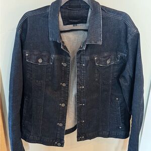 John Varvatos USA Men’s Dark Wash Denim Jacket